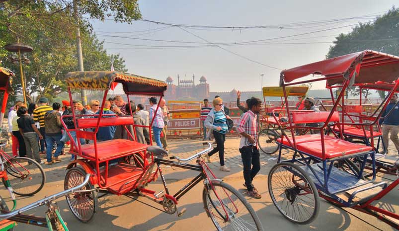 Old Delhi Walking Tour With Rickshaw Ride